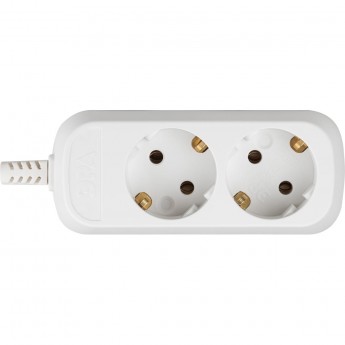 Колодка ЭРА KX-2e 2 розетки с зазeмлением Колодка ЭРА KX-2e 2 розетки с зазeмлением