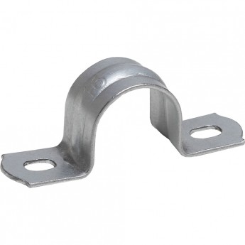 Скоба ЭРА металлическая двухлапковая D 48-50мм 50шт Скоба ЭРА металлическая двухлапковая D 48-50мм 50шт